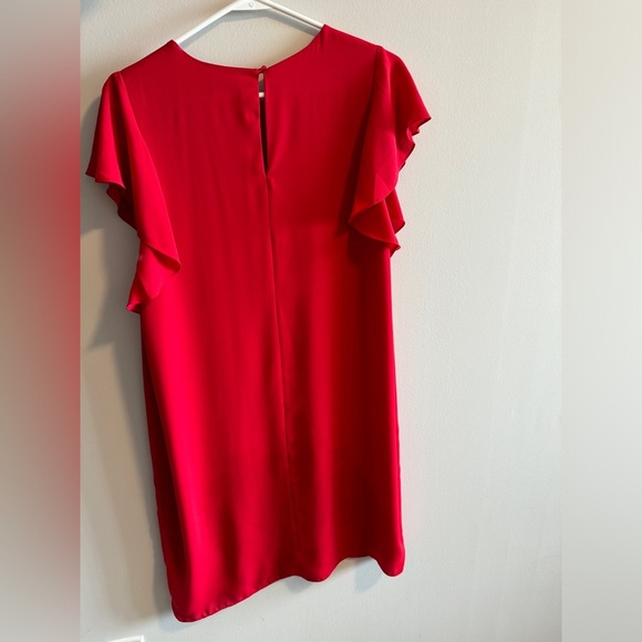 Babaton Red Midi Dress Size L Aritzia - Picture 2 of 2